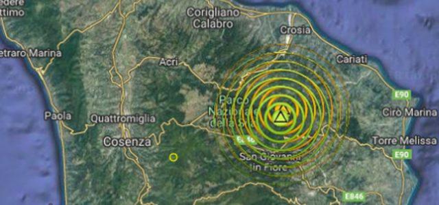 Terremoto Cosenza Scossa Di Magnitudo 3 5 Questa Notte Trema Anche La