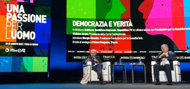 Democrazia e verità Meeting Rimini 2022 Diretta video streaming