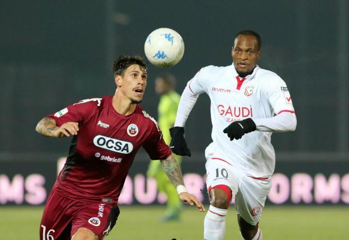 Bartolomei_Mbakogu_Cittadella_Carpi_lapresse_2018