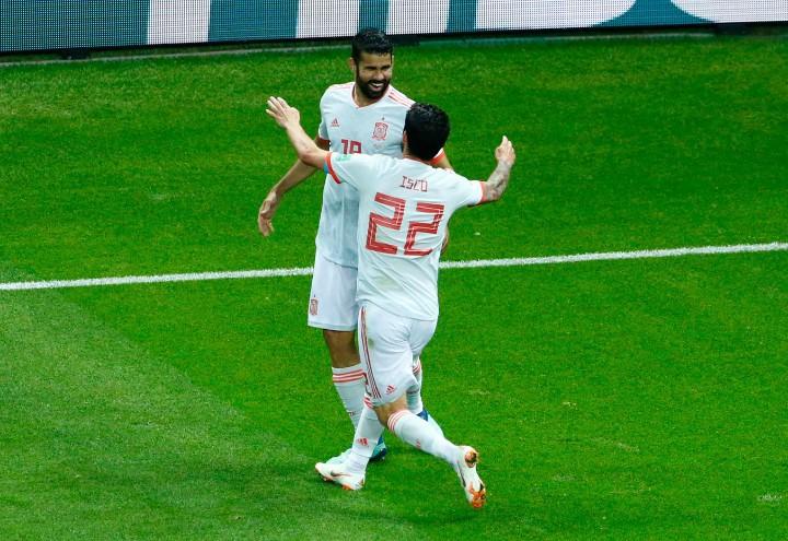 Diego_Costa_Isco_Spagna_Mondiali_lapresse_2018