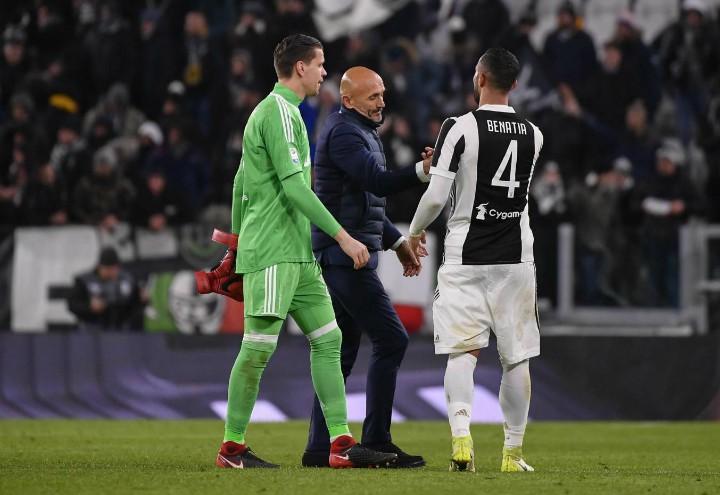 Szczesny_Spalletti_Benatia_Juventus_Inter_lapresse_2018