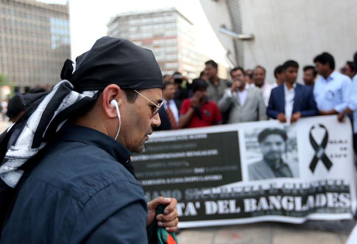 bangladesh_immigrati_milano_manifestazione_lapresse_2018