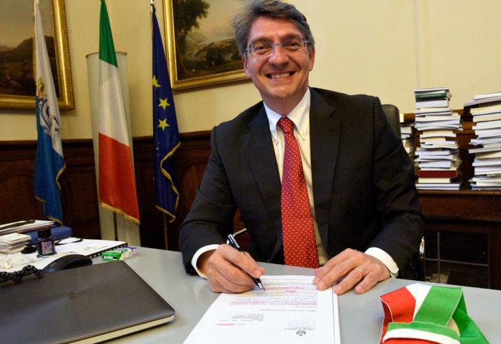 emilio_delbono_brescia_pd_elezioni_comunali_lapresse_2018