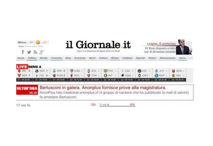 Il giornale ultima ora