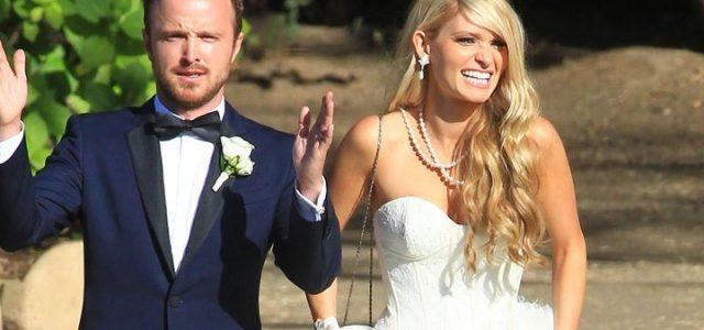 Aaron_Paul_Lauren_Parsekian_facebook
