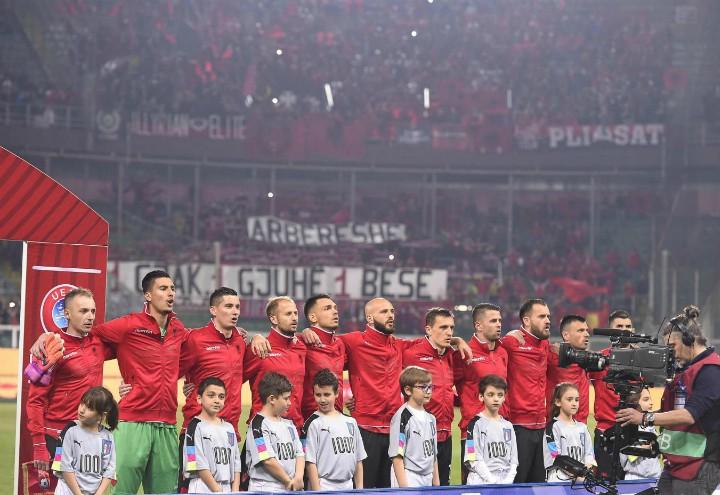 Albania schierata Europei
