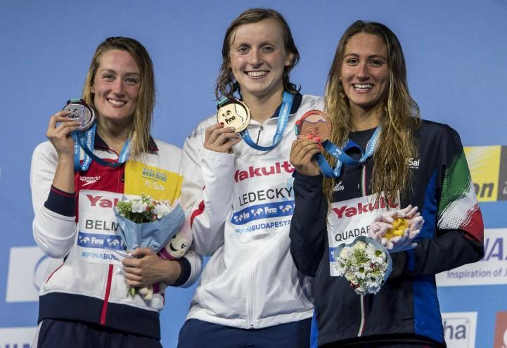Belmonte_Ledecky_Quadarella_Mondiali_nuoto_lapresse_2017