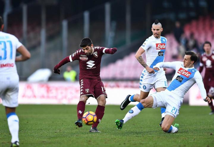 Benassi_Chiriches_Torino_Napoli_lapresse_2017