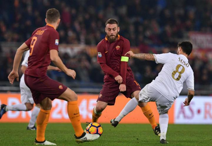 DeRossi_Suso_Roma_Milan_lapresse_2017