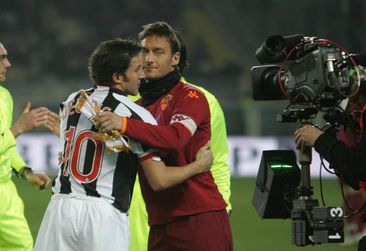 DelPiero_Totti_Juve_Roma_lapresse_2017