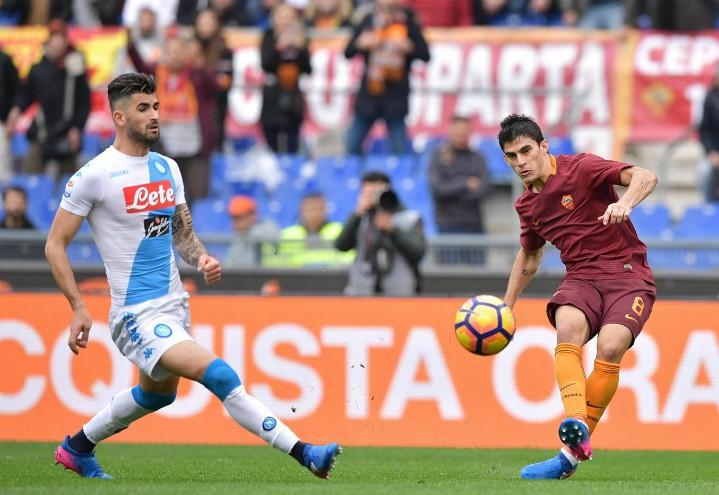 Hysaj_Perotti_Napoli_Roma_lapresse_2017