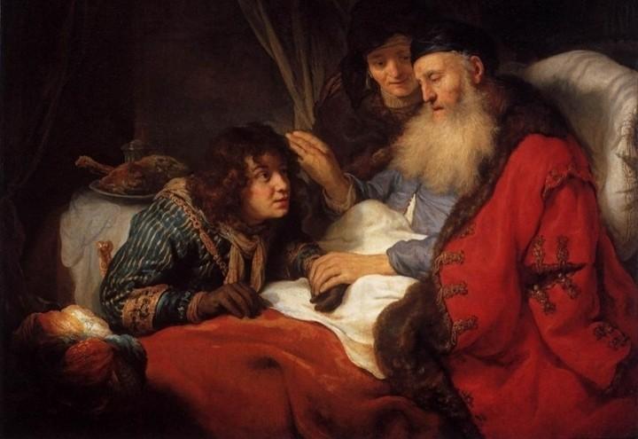 Isacco_benedice_Giacobbe_Govert_Flinck