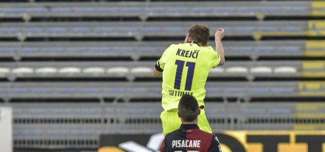 Krejci_Pisacane_Bologna_Cagliari_lapresse_2017