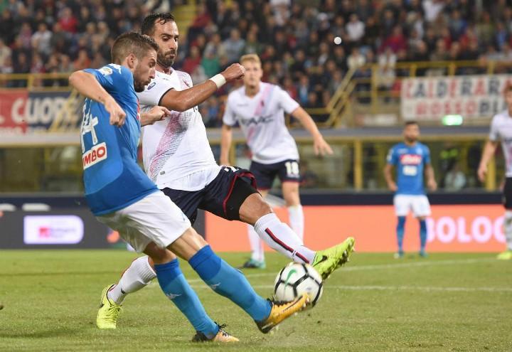 Mertens_Maietta_Napoli_Bologna_lapresse_2018