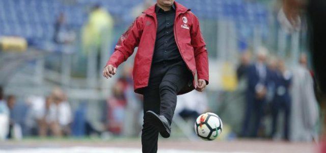 Montella_Pallone_calcio_Milan_lapresse_2017