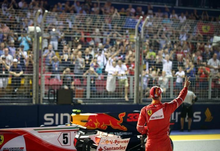 Vettel griglia di partenza Formula 1