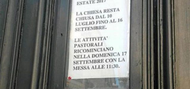 chiesa_chiusa_roma_estate_twitter_2017
