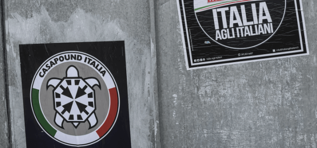 elezioni_casapound_forza_nuova_manifesti_elettorali_lapresse_2018