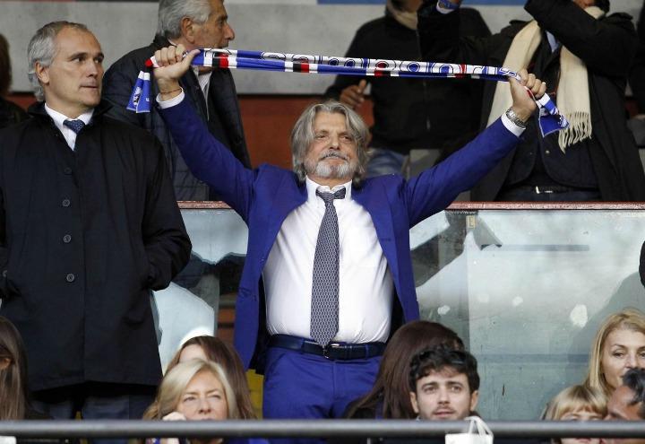 massimo ferrero sampdoria
