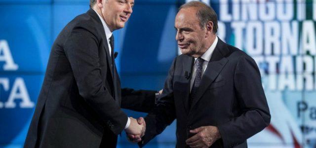 matteo_renzi_bruno_vespa_porta_rai_lapresse_2017