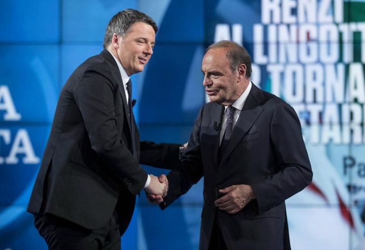 matteo_renzi_bruno_vespa_porta_rai_lapresse_2017