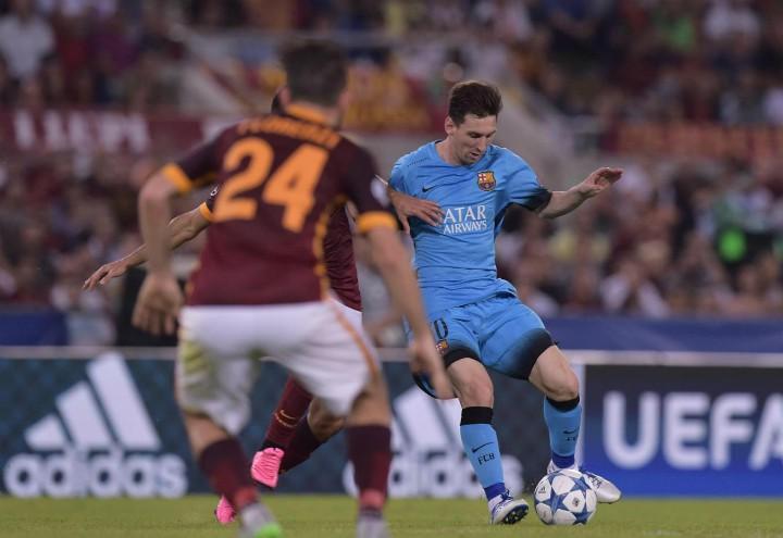 messi_florenzi_roma_barcellona_lapresse