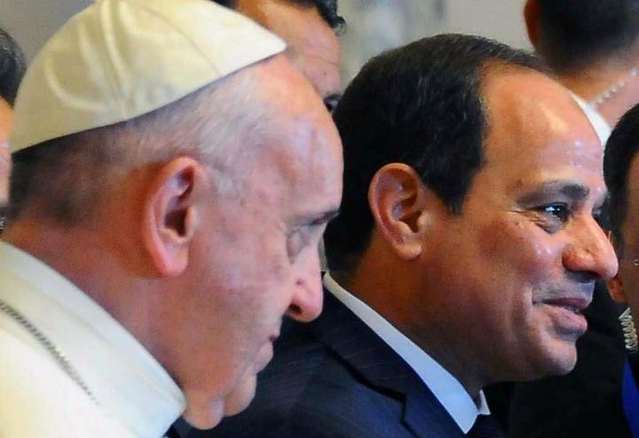 papa_francesco_al_sisi_egitto_lapresse_2017