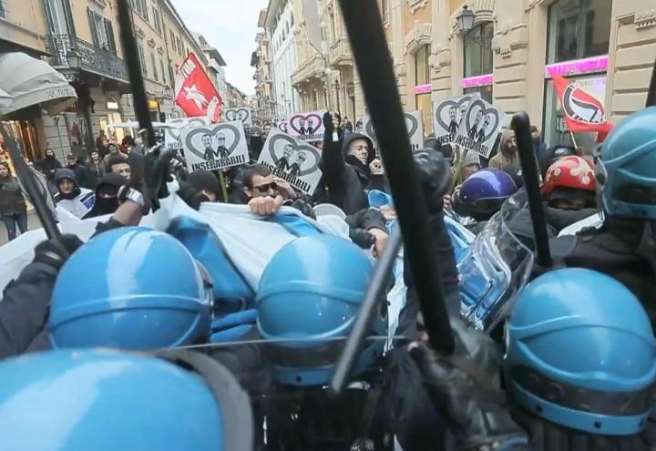 scontri_polizia_salvini_comizio_antagonisti_twitter_2018