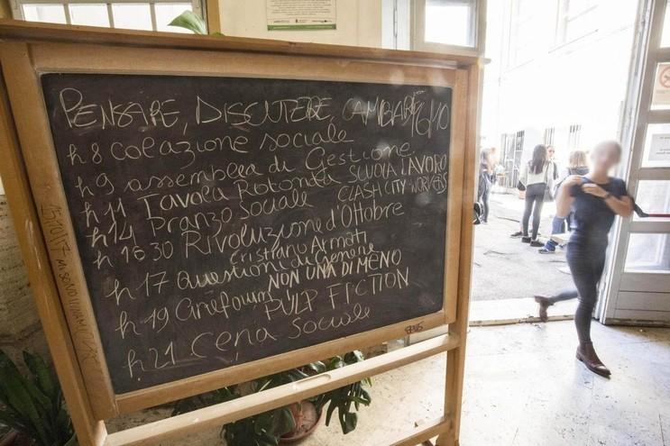scuola_occupazione_liceovirgilio_roma_lapresse_2017