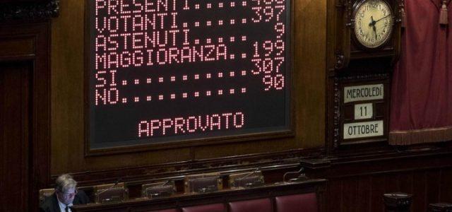 voto_fiducia_camera_legge_elettorale_rosatellum_lapresse_2017