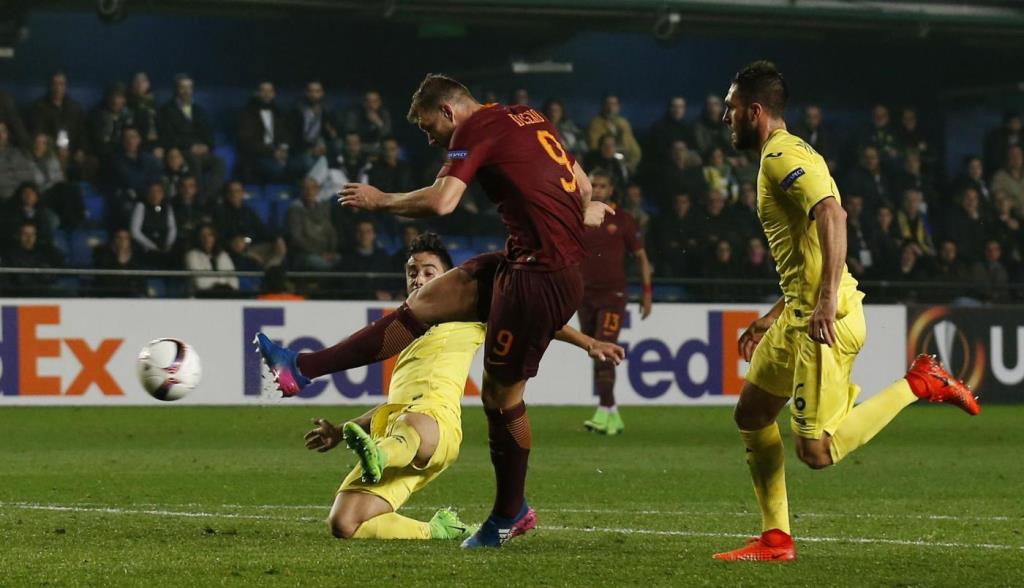 Dzeko_RomaVillarreal