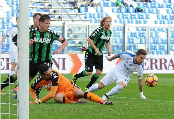 Sassuolo Atalanta lapresse
