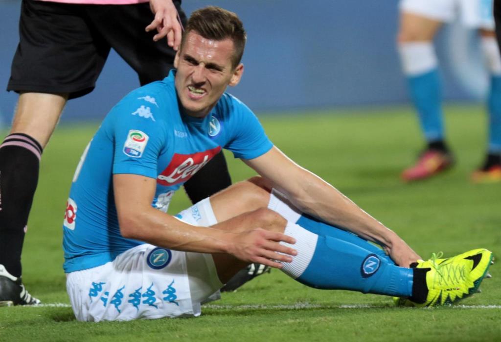 INFORTUNIO MILIK/ News, Napoli rottura del crociato, i tempi di