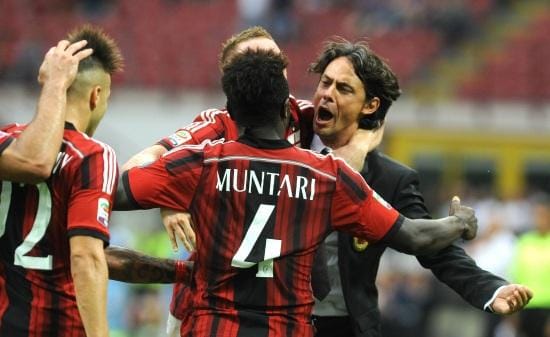 Muntari_Inzaghi_abbraccio