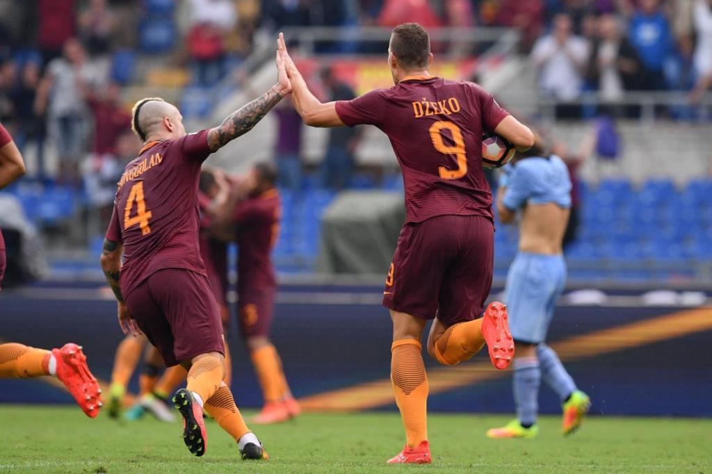 Nainggolan_Dzeko