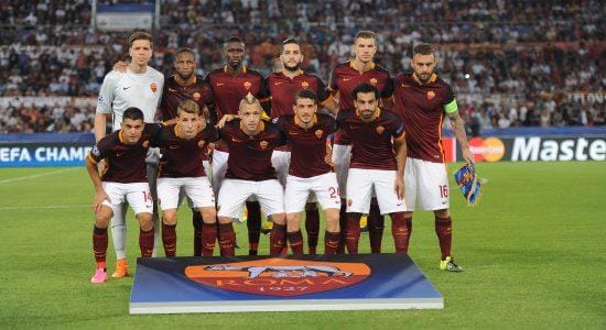 RomaBarca_schierati