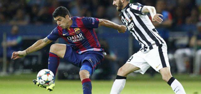 Suarez_Bonucci_Juventus_Barcellona_lapresse_2017