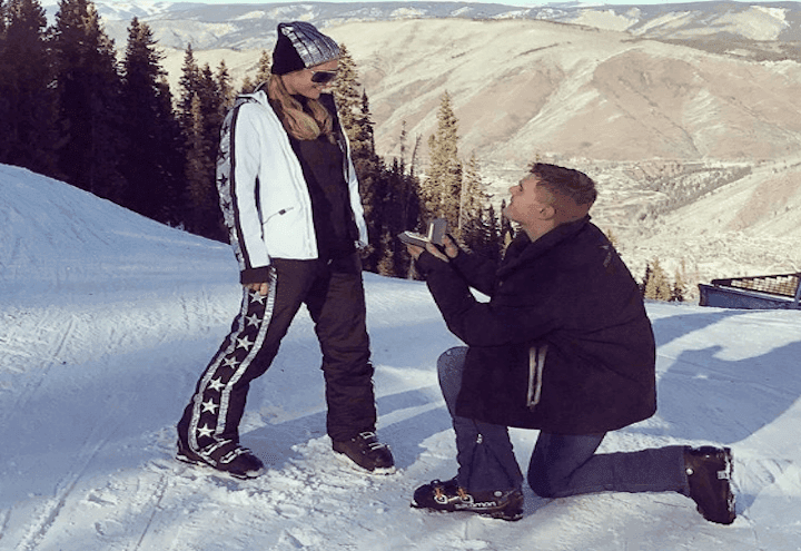 PARIS HILTON SPOSA CHRIS ZYLKA / Video della proposta di matrimonio ad