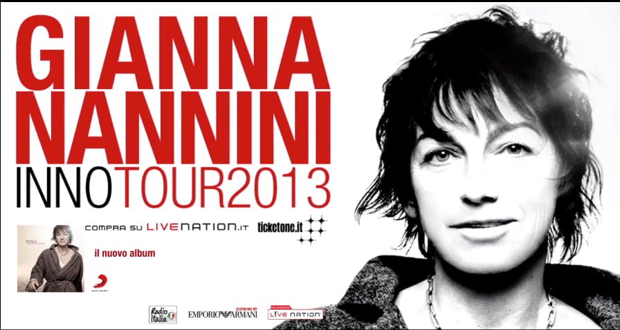 GIANNA NANNINI/ Inno Tour 2013: Al Forum Di Assago La Rocker Senese ...