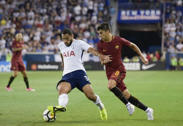 Perotti_Carter-Vickers_Roma_Tottenham_lapresse_2018