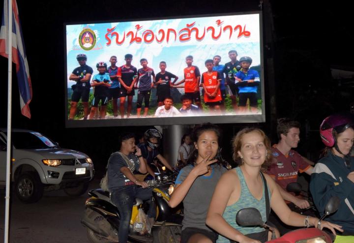 grotta_thailandia_festa_ragazzini_calciatori_lapresse_2018