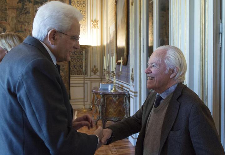 mattarella_franco_mandelli_medico_leucemia_quirinale_lapresse_2018