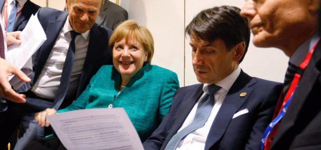 tusk_merkel_macron_moavero_lapresse_2018
