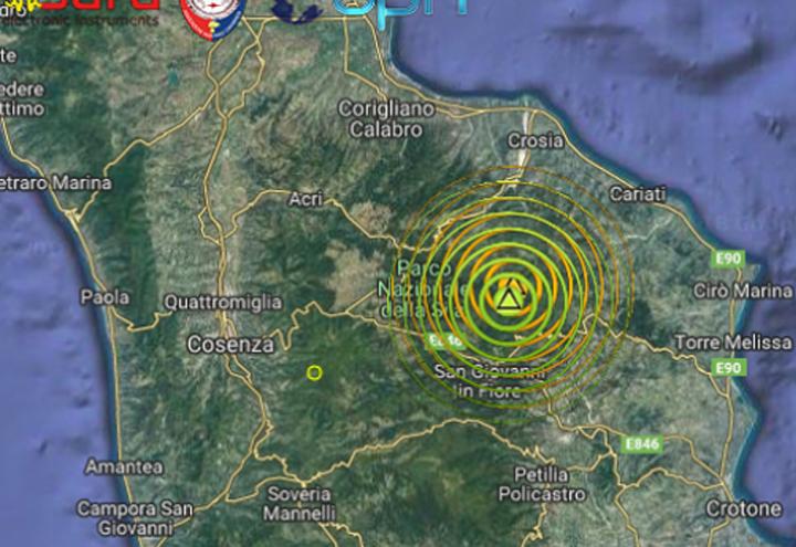 Terremoto Cosenza: Scossa Di Magnitudo 3.5 Questa Notte/ Trema Anche La ...