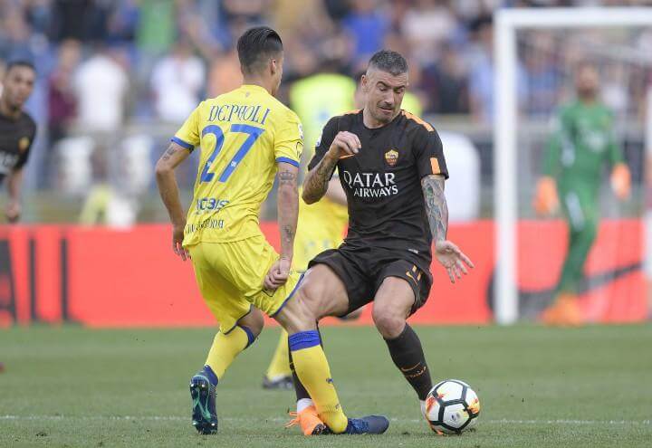 Kolarov_Depaoli_Roma_Chievo_lapresse_2018