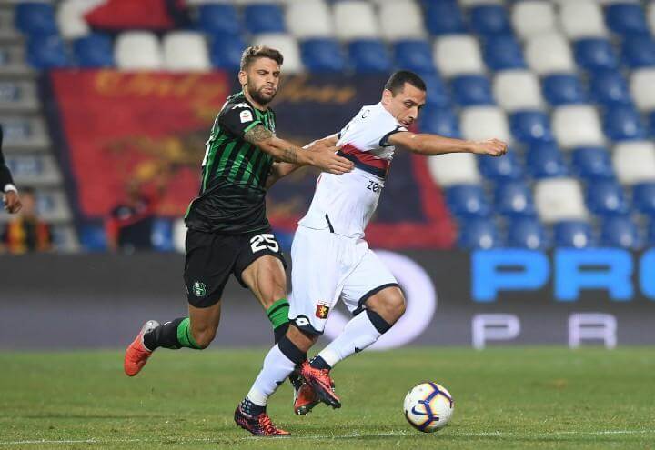 Romulo_Berardi_Genoa_Sassuolo_lapresse_2018