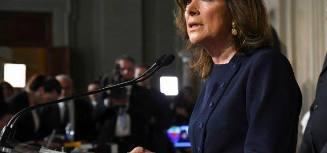 casellati_consultazioni_quirinale_senato_lapresse_2018
