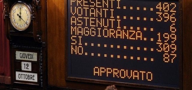 camera_senato_aula_voto_fiducia_lapresse_2018