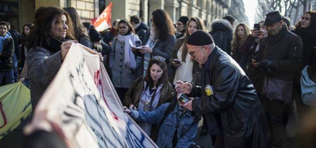 scuola protesta presidesceriffo liceo torino lapresse 2018 640x300