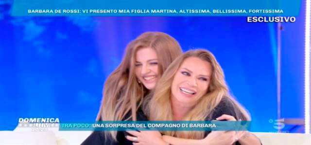 martina tesanovic barbara de rossi domenica live 640x300